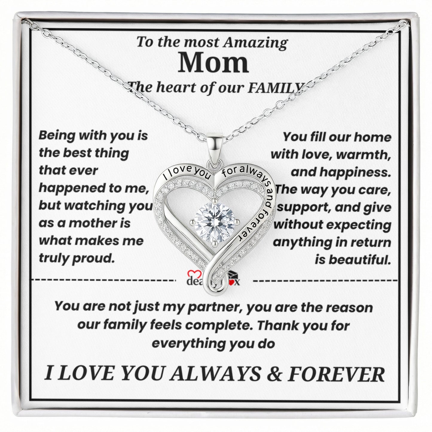 To The Most Amazing Mom - Mother's Day Gift