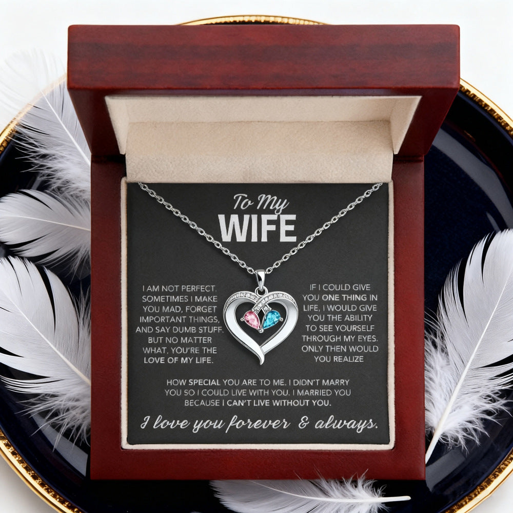 [Almost Sold Out] Forever & Always Yours – Heart Necklace