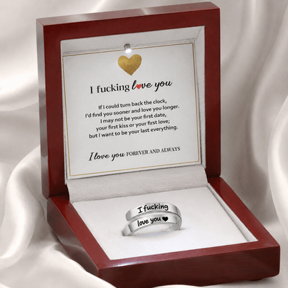 For Love - I Fucking Love You Ring