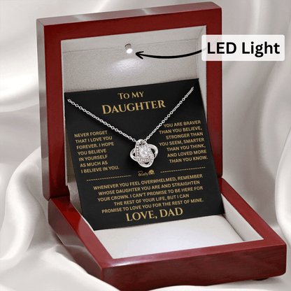 To My Daughter Gift From Dad "I Love You Forever"