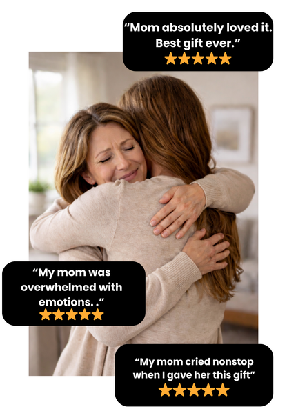 To My Mom - Love You Forever Heart Necklace