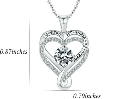 To My Mom | Thank You | Forever Love Necklace