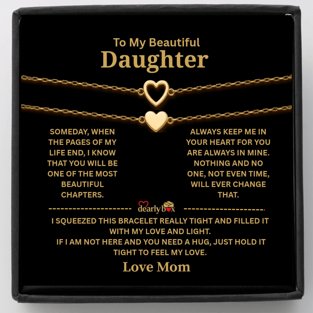 My Beautiful Daughter "Always Keep Me In Your Heart" Love Mom