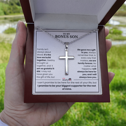 To My Bonus Son - "My Family Forever"