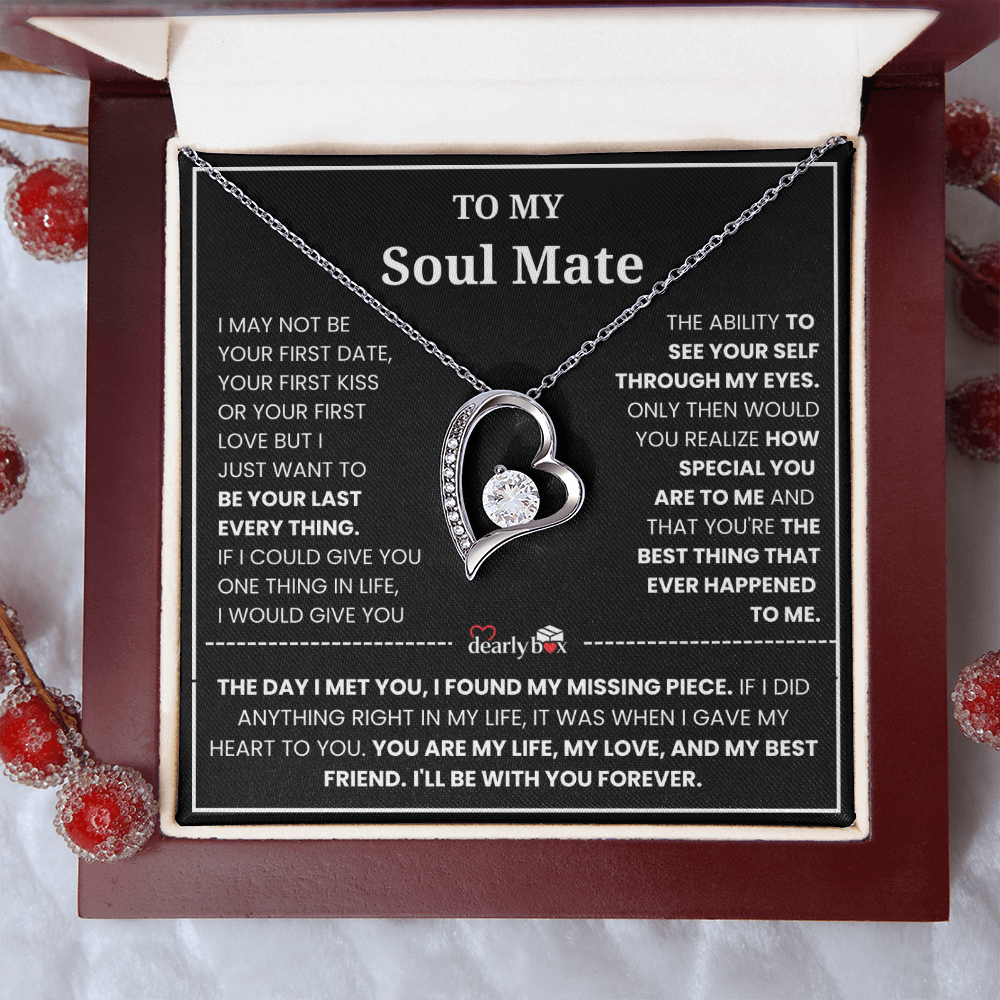 To My Soulmate || Forever Love Necklace