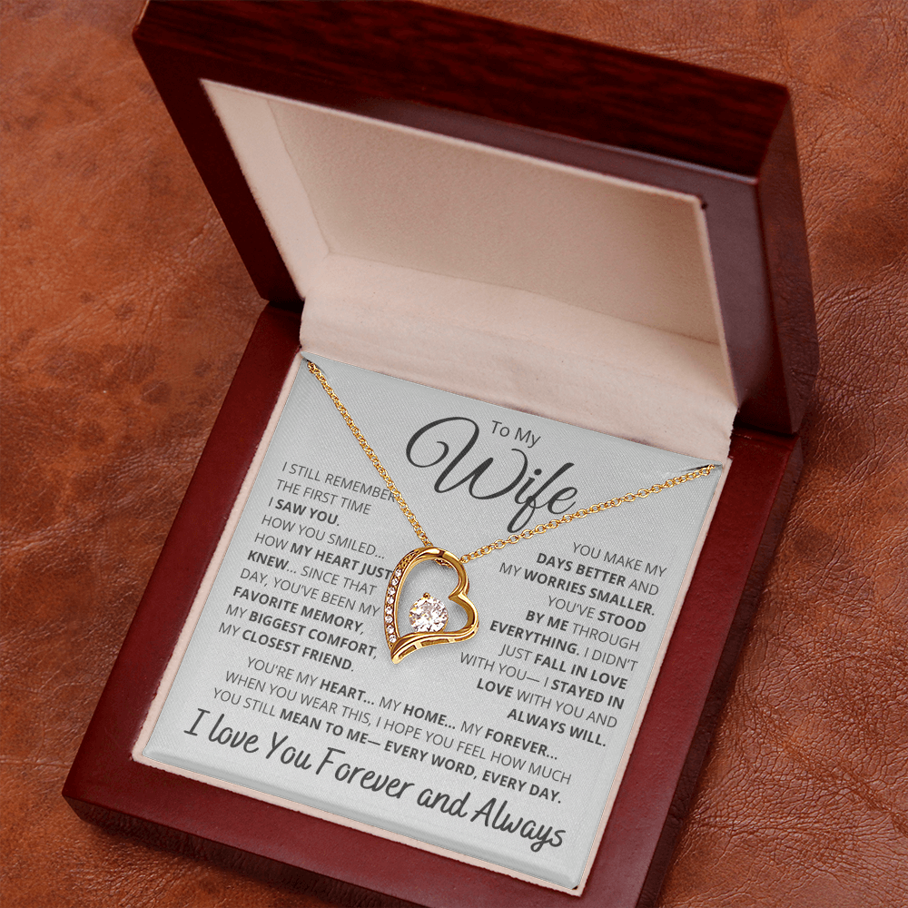 To My Wife – Will Always Love You