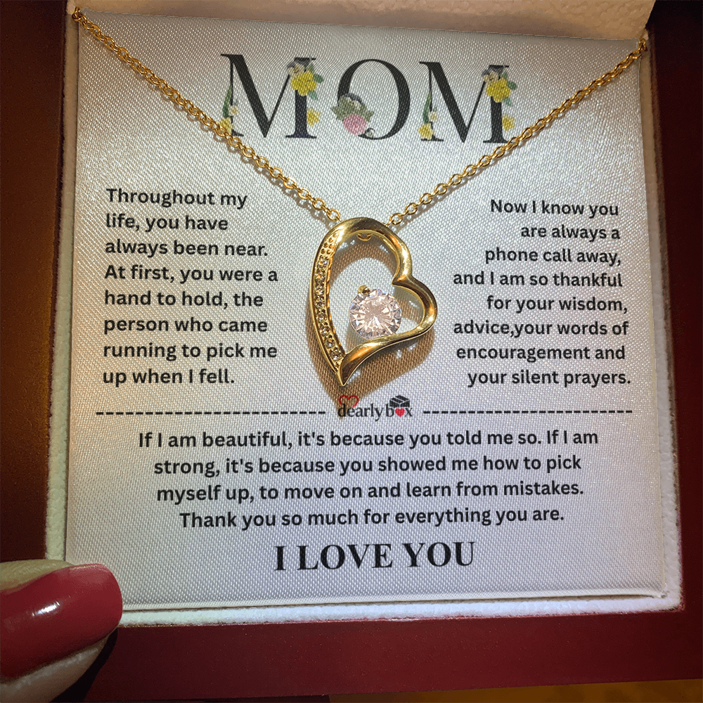 MOM I LOVE YOU - Necklace