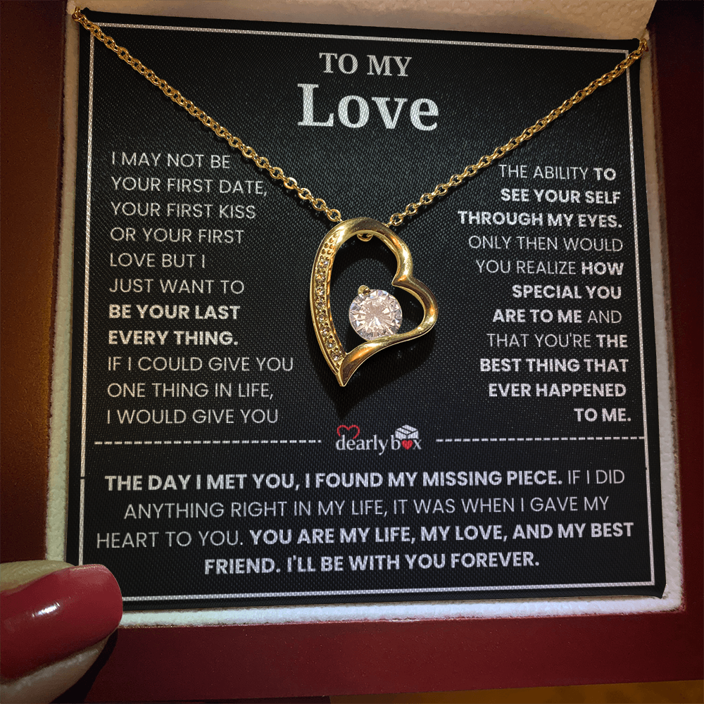 [Almost Sold Out] To My Love | Forever Love Necklace