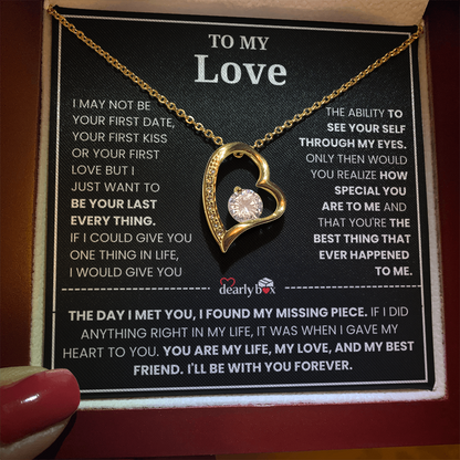 [Almost Sold Out] To My Love | Forever Love Necklace