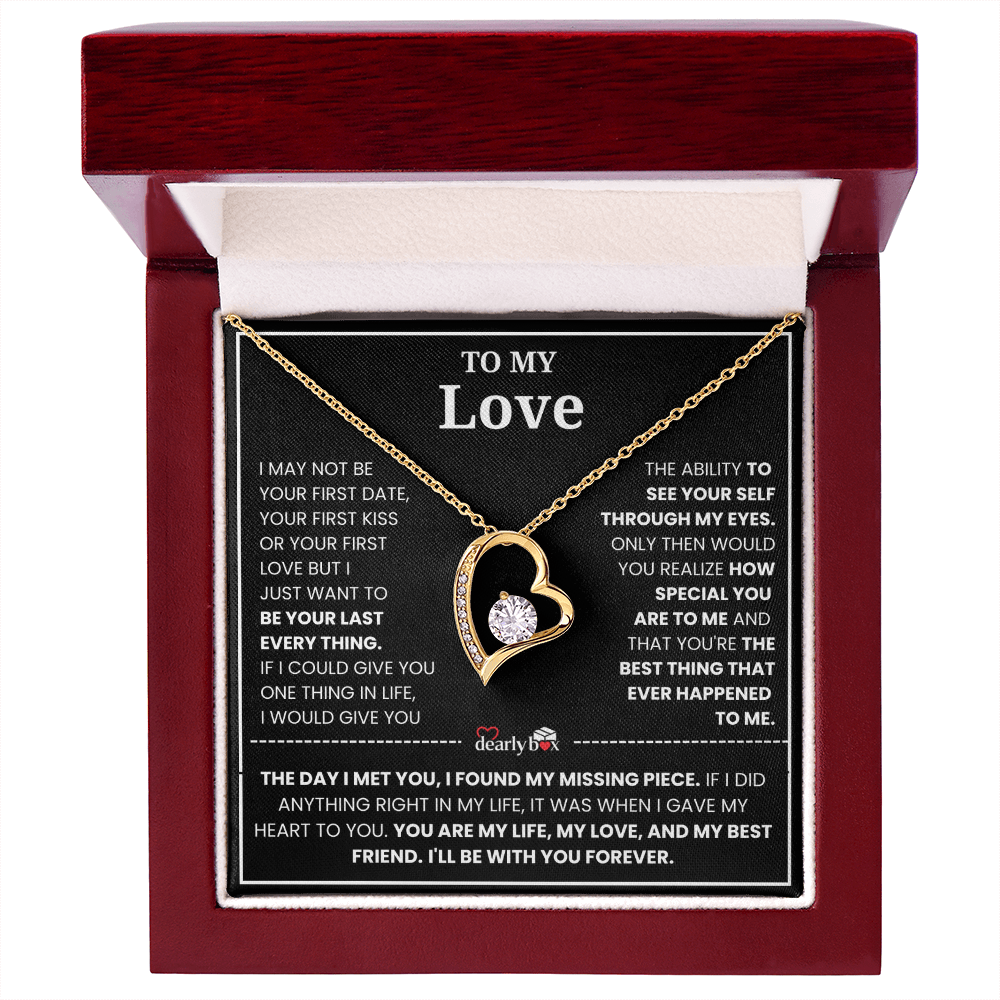 [Almost Sold Out] To My Love | Forever Love Necklace