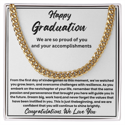 Happy Graduation Gift for Him