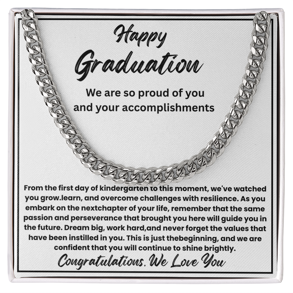 Happy Graduation Gift for Him