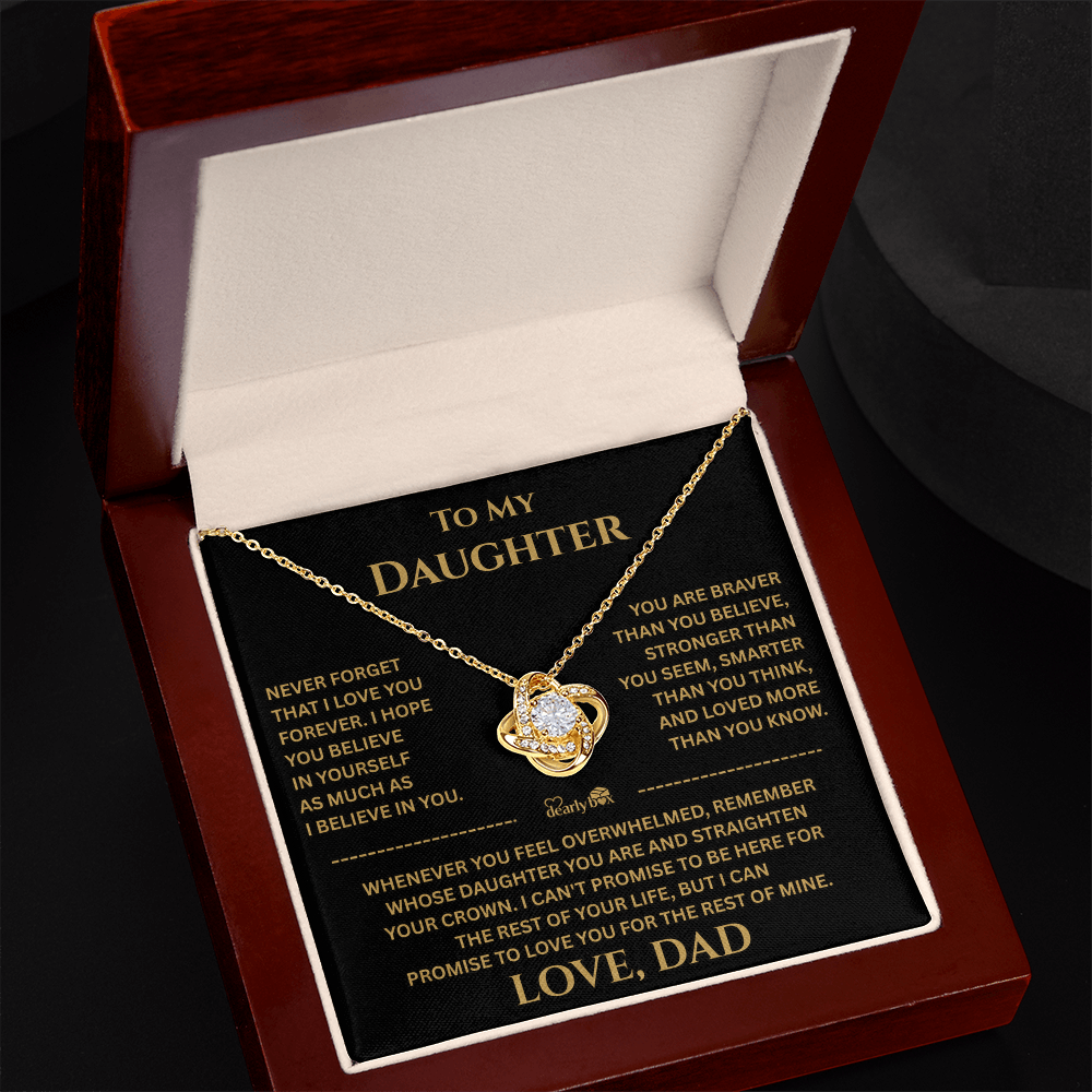 To My Daughter Gift From Dad "I Love You Forever"