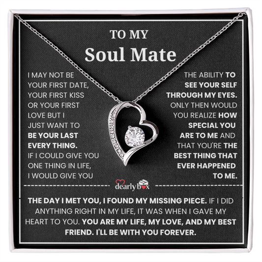 To My Soulmate || Forever Love Necklace