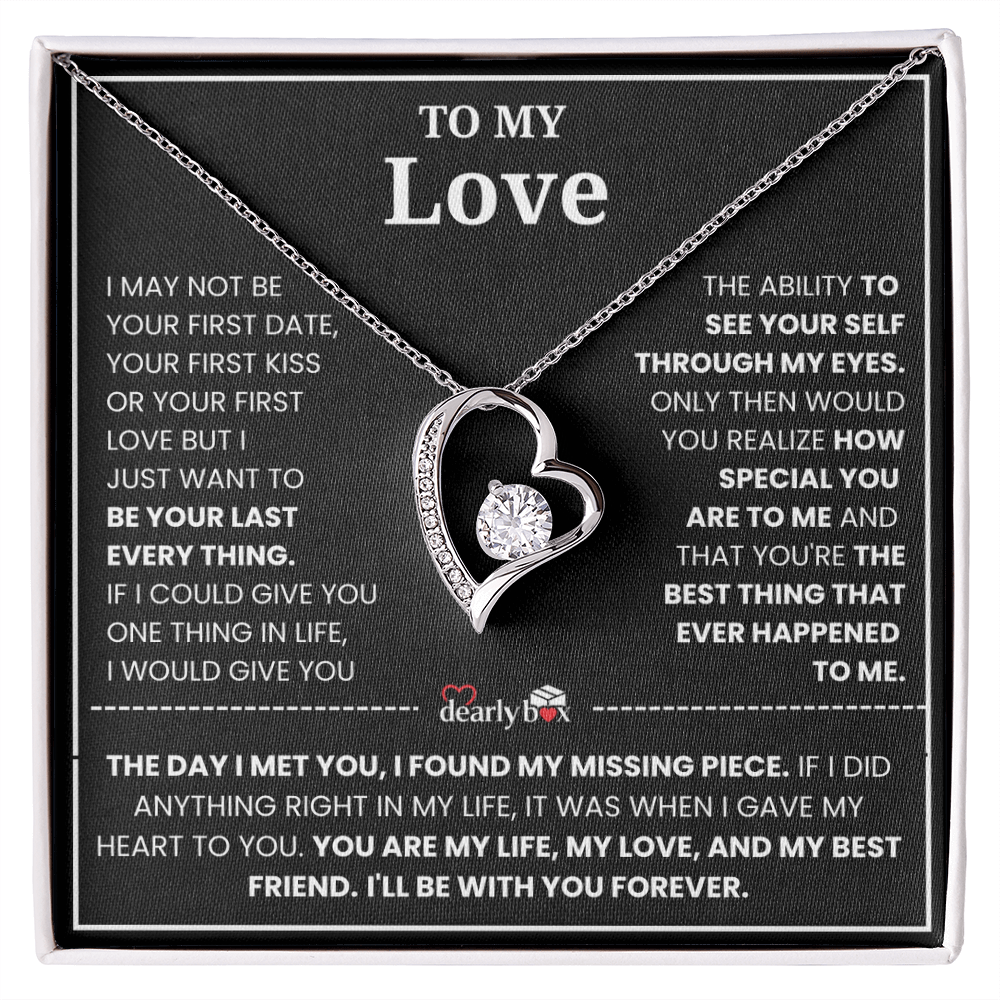 [Almost Sold Out] To My Love | Forever Love Necklace