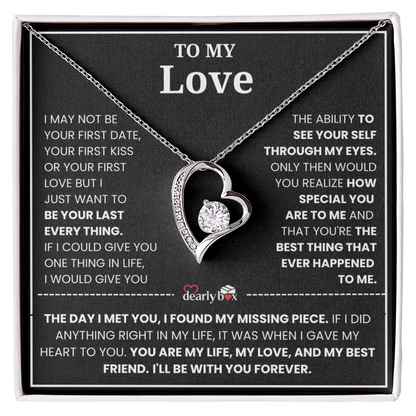 [Almost Sold Out] To My Love | Forever Love Necklace