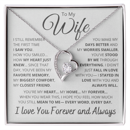 To My Wife – Will Always Love You