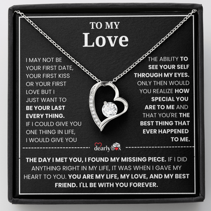 [Almost Sold Out] To My Love | Forever Love Necklace