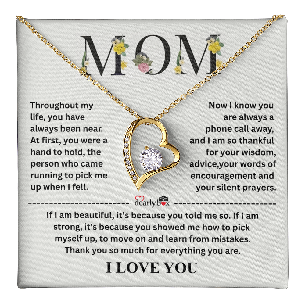 MOM I LOVE YOU - Necklace