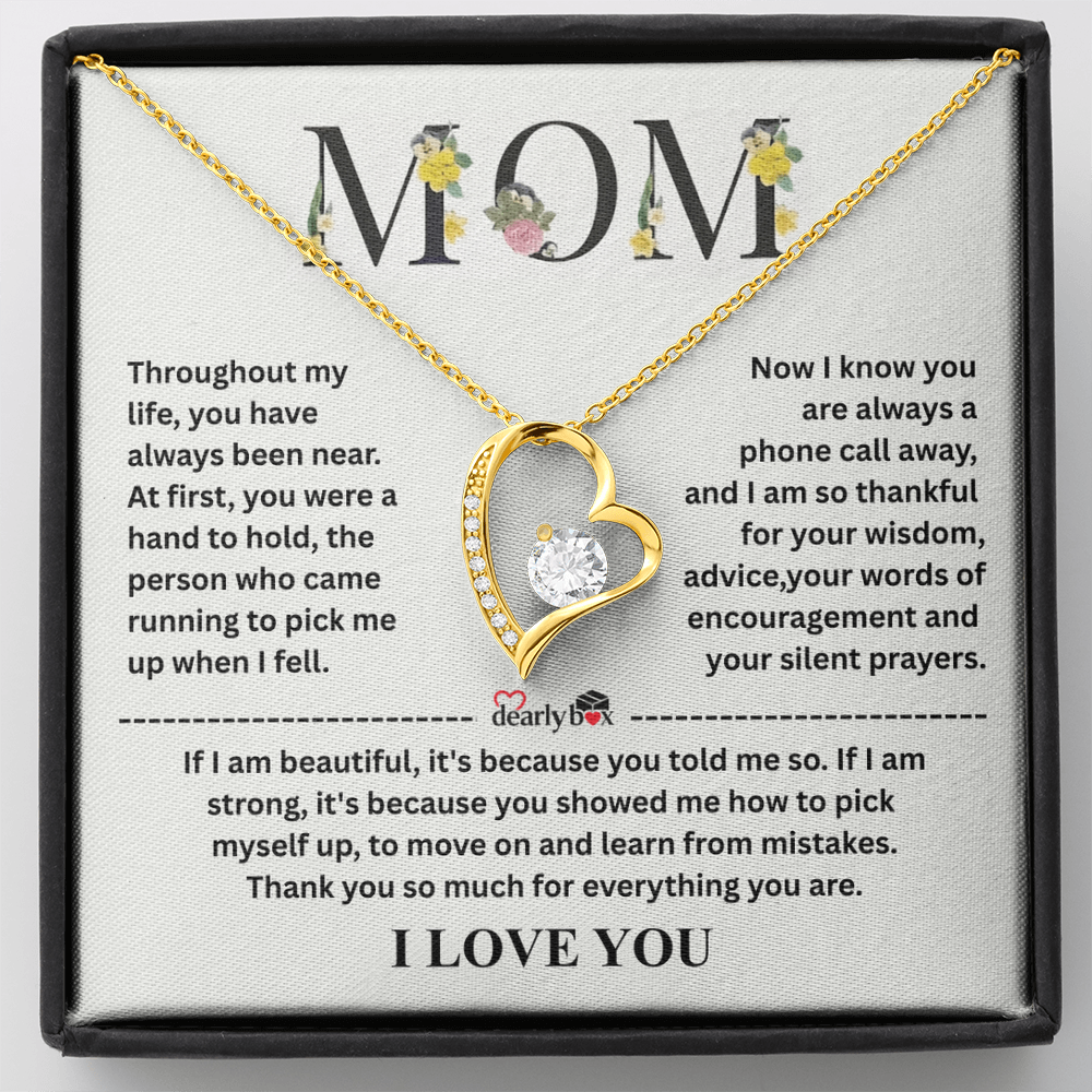 MOM I LOVE YOU - Necklace