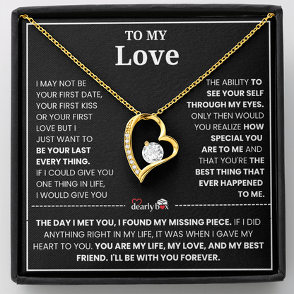 [Almost Sold Out] To My Love | Forever Love Necklace