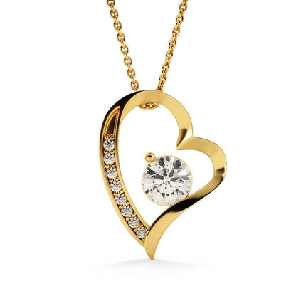 Bonus daughter necklace gift box