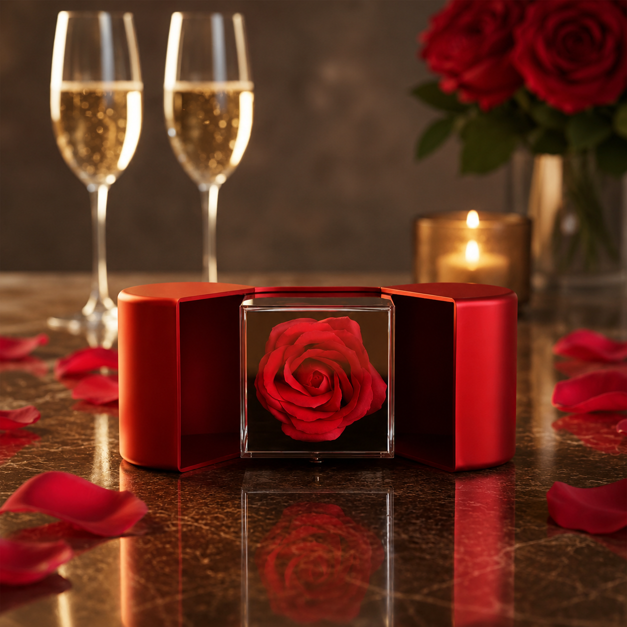 To My Beautiful Wife - I Love You Forever - [Forever Rose Box]