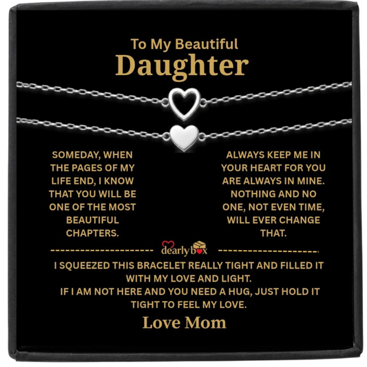 My Beautiful Daughter "Always Keep Me In Your Heart" Love Mom